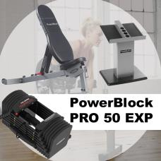 Combo PRO 50 EXP PB  Incluye Sportbench y  Large Column Stand