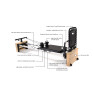 Stamina AeroPilates Pro XP 557 Home Pilates Reformer cama de pilates con accesorios.