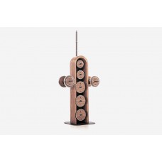NOHRD WeightPlate Tower Vintage – Set de Discos con Torre de Madera – Distribuidor México
