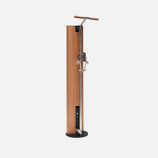 Máquina de Poleas Ajustable de Madera NOHRD SlimBeam Cherry (Cerezo) – Pila de 75 kg, Hecha en Alemania