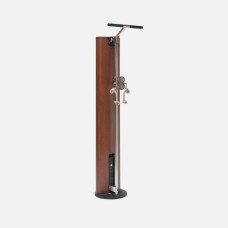 Máquina de Poleas Ajustable de Madera NOHRD SlimBeam Club (Haya Teñida) – Pila de 75 kg, Hecha en Alemania