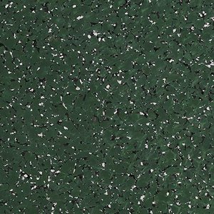 Color Green ES509 del piso de caucho para gimnasio Ecore Performance Motivate Plus 10.5 mm
