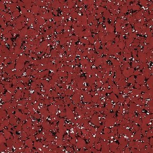 Color Red ES511 del piso de caucho para gimnasio Ecore Performance Motivate Plus 10.5 mm